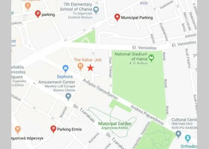 Colorful 110 M2 House In Chania Center! Apartman Hriszí Aktí Haniá